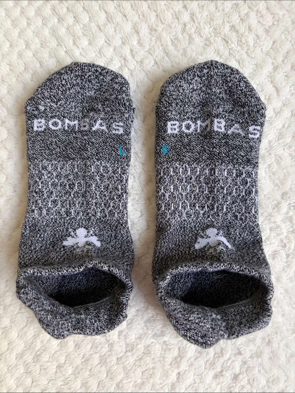 NWOT Bombas Women's Ankle Socks - 1 Pair, Charcoal - Medium